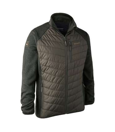 Veste Doudoune Moor avec tricot Marron | Deerhunter