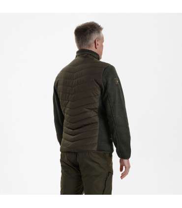 Veste Doudoune Moor avec tricot Marron | Deerhunter
