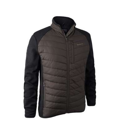 Veste Doudoune Moor avec tricot Marron | Deerhunter