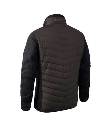 Veste Doudoune Moor avec tricot Marron | Deerhunter