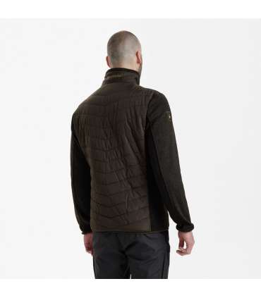 Veste Doudoune Moor avec tricot Marron | Deerhunter