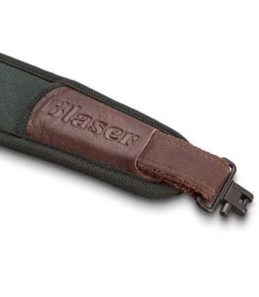 Bretelle Verte/Cuir | Blaser