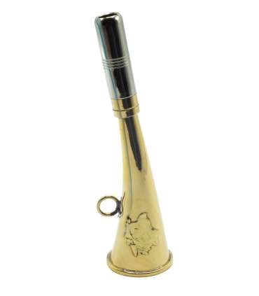 Cornes d'appel laiton Motif Sanglier | Januel