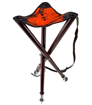 Trépied Arcy 70cm - Orange Camo avec Bretelles et Pic | Januel