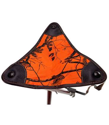 Trépied Arcy 70cm - Orange Camo avec Bretelles et Pic | Januel