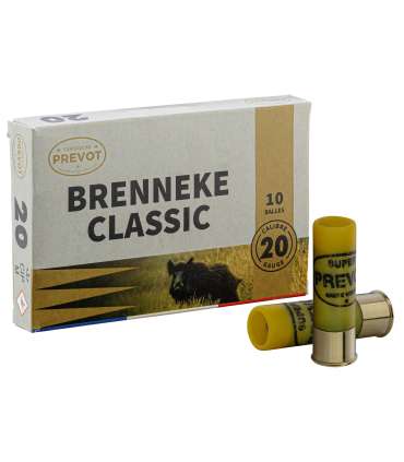 Balles de fusil BRENNEKE Classic - Cal 20/70 | Prevot