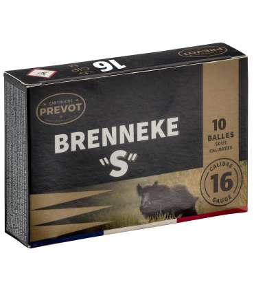 Balles de fusil BRENNEKE ''S'' - Cal 16/67 | Prevot