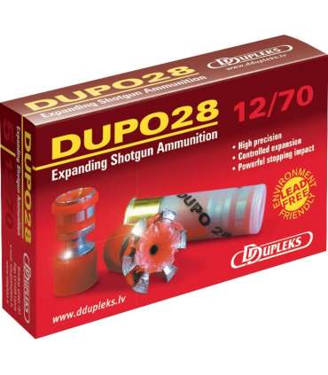 Balles de fusil DUPO 28 - Cal 12/70 | D Dupleks