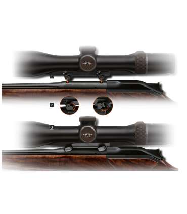 Montage Single-Base-Mount -  Saddle Mount | Mauser