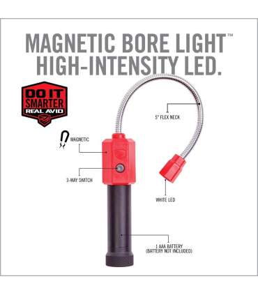 Lampe magnétique flexible | Real Avid