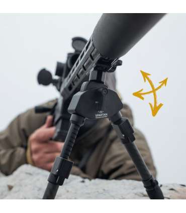 Bipied Javelin Pro Hunt Tac - Noir | Spartan