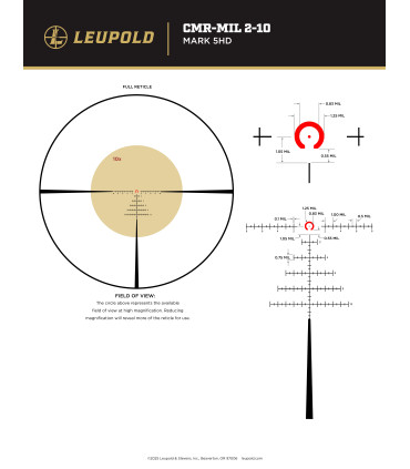 Lunette de tir Mark 5HD 2-10x30 | Leupold