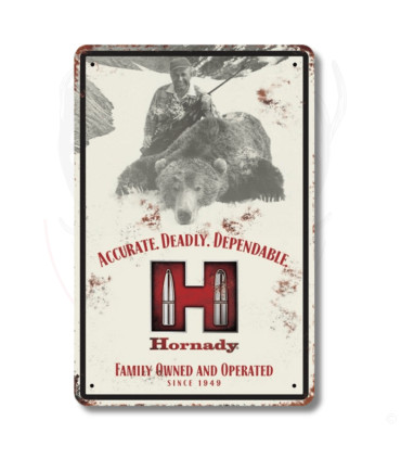 Plaque décorative vintage Joyce Hornady  | Hornady